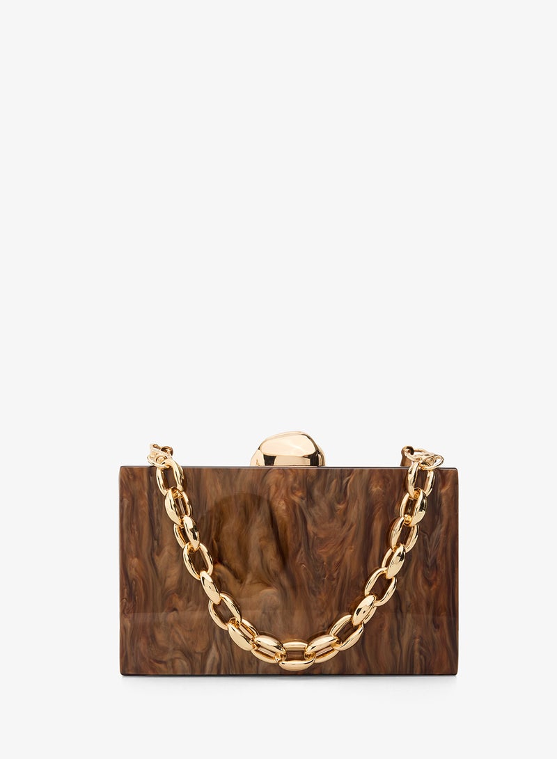 ALDO Zaloriax Chain Detail Clutch - Image 1